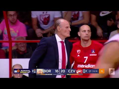 AdmiralBet ABA League 2023/24, Round 3 match: Borac Mozzart - Crvena zvezda Meridianbet (15.10.2023)