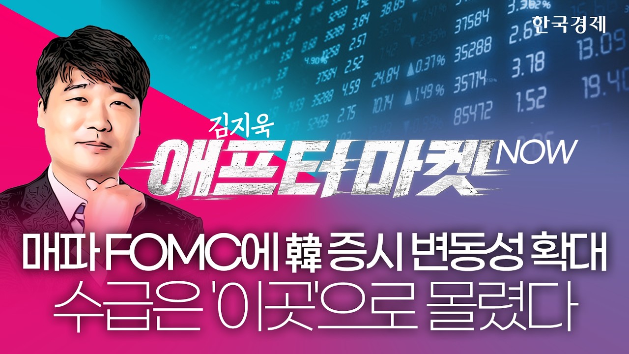 美 매파 인상, 외인 '팔자' 코스피 약보합…박스권 속에서도 '이 종목' 수급 쏠렸다ㅣ종목쇼: 애프터마켓NO