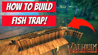 Valheim How To Build | FISH TRAP! No Fishing Rod!