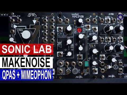 Make Noise QPAS Mimeophon + X-Pan Modules - SonicLAB Review