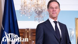 NATO Secretary-General Mark Rutte delivers address – watch live