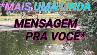 UMA LINDA MENSAGEM PRA VOC. O QUE EST ACONTECENDO COMIGO.  COMO ATRAIR MAIS A PRESENA DE DEUS.
