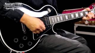 Video thumbnail for Gibson Custom 2015 Les Paul Custom Electric Guitar by Musician's Friend