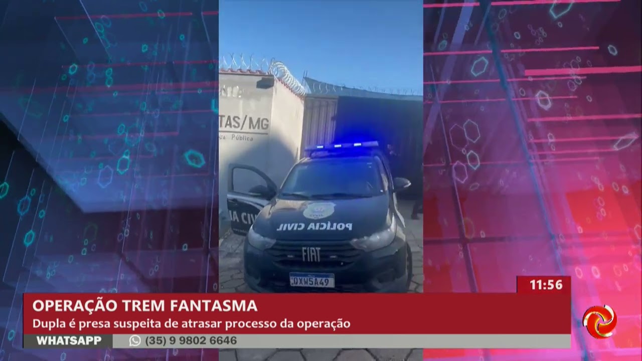 Operação Trem Fantasma prende ex-servidores em Três Pontas