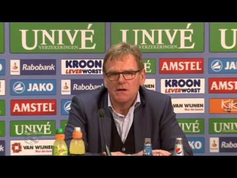 Persconferentie sc Heerenveen - Go Ahead Eagles