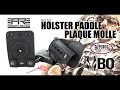 holster paddle roto plaque molle fobus bo manufacture airsoft review