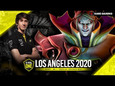 ESL LOS ANGELES 2020 B8 vs VIKIN.GG (DENDI INVOKER MID)