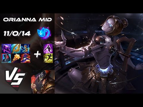 MID Orianna vs Twisted Fate - EU Grandmaster Patch 25.23