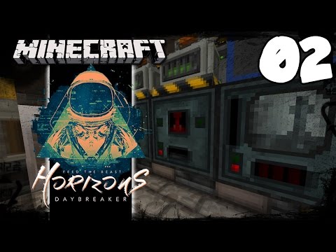 Minecraft Mods FTB Horizons Daybreaker | 02 | Mekanism Ore Doubling! (Primus Modded Server)