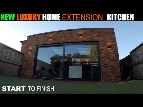 Building Luxury House Extension From Start To Finish