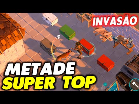 METADE DA BASE FOI SUPER TOP NA INVASÃO - Last Day On Earth