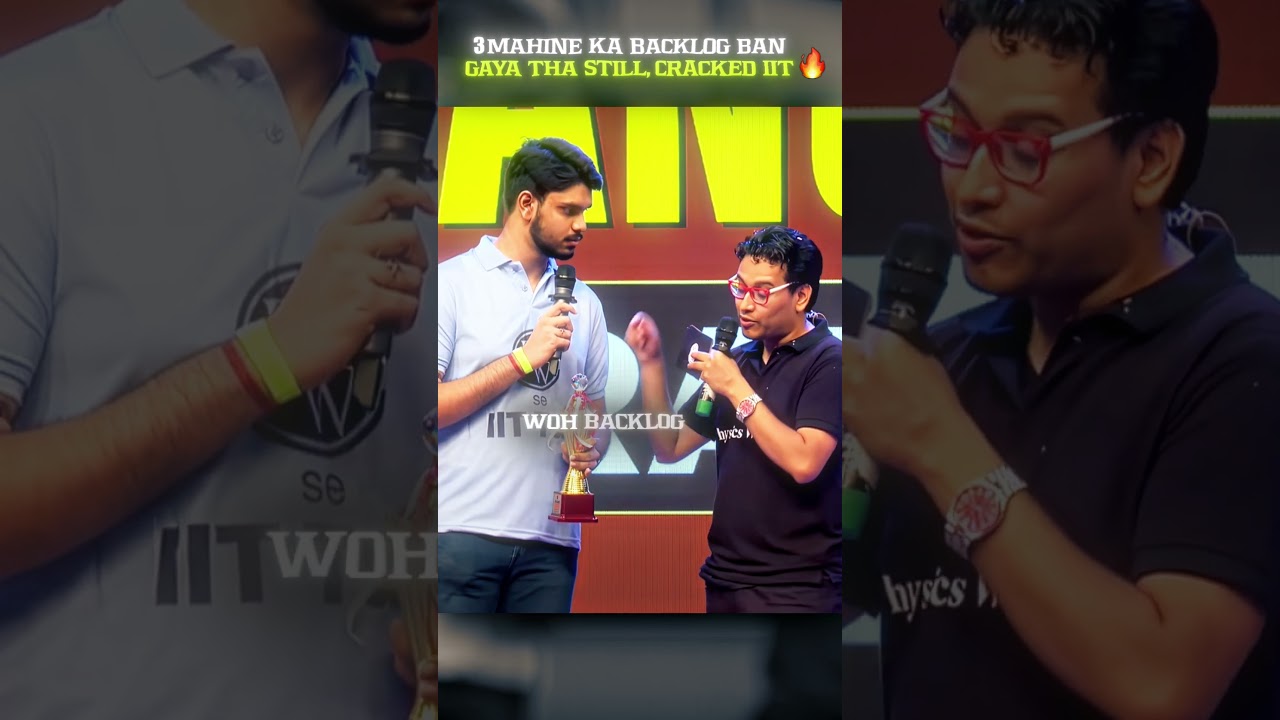 3 Mahine ka BACKLOG😱 #shorts #physicswallah