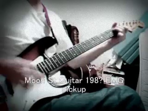 1983 -Moon Strat /Japan guitar  EMG Pickup