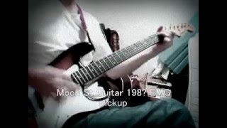 1983 -Moon Strat /Japan guitar  EMG Pickup