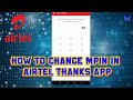 How to change Mpin in Airtel Thanks App | Forgot Mpin | Airtel banking Wallet account |Tamil |
