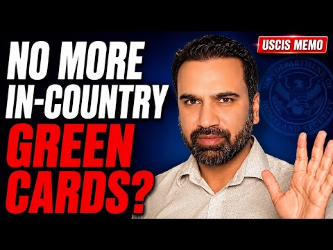 Trump’s New USCIS Memo Forces Immigrants to Leave America for Green Cards?