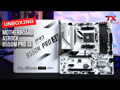 [Unboxing] ASrock B550M Pro SE