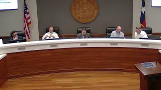 Commissioners Court 8/10/26 Budget Workshop