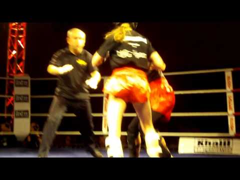 Angel Wagner vs. Lilly Kiesling K1 3x1 Dürener Fight Night II 21.2.2015