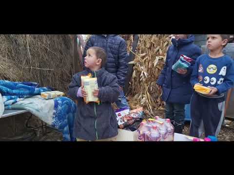 Acțiune umanitară a polițiștilor vrânceni în comuna Tănăsoaia, sat Călimăneasa