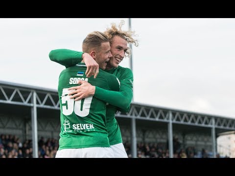 33. voor 2018: JK Narva Trans - Tallinna FC Flora 1:2 (1:2)