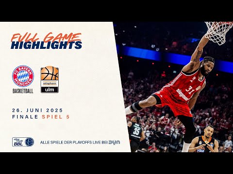 FC Bayern Munich Basketball vs. ratiopharm ulm - Full Game Highlights - Final Game 5