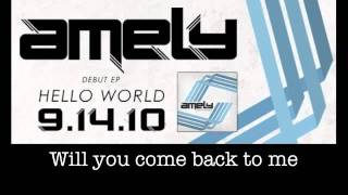 Amely - Come Back To Me Lyric Video.flv