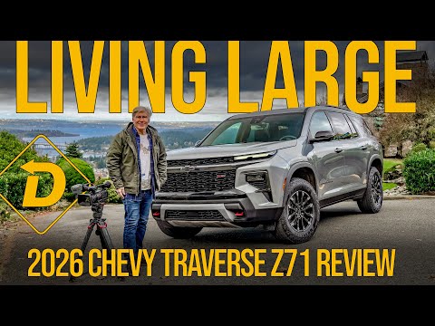2026 Chevy Traverse Z71- Big Space. Big Tech. 4-Cylinder Engine? #automobile
