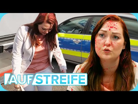 Fieser Anschlag vor dem Bewerbungsgespräch! Wer will der jungen Frau schaden? | Auf Streife | SAT.1