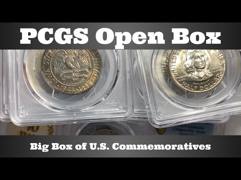 PCGS Open Box - Big Box of Classic US Commemorative Coins