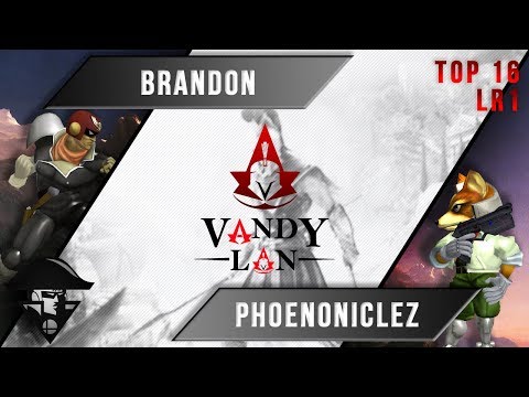 Vandy_LAN X - Melee Singles - Brandon (Falcon, Peach) VS Phoenoniclez (Fox) - Top 16 LR1