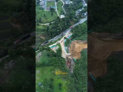 Intercambio de Piendamo #topografo #ingenieria #cauca