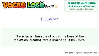 Video thumbnail for alluvial fan