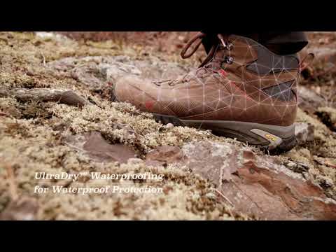 Video Review of the Vasque Talus AT UltraDry Waterproof Hiking Boots for Men