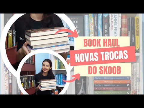 BOOK HAUL DAS NOVAS TROCAS DE LIVROS NO SKOOB || NICHO DE LIVROS