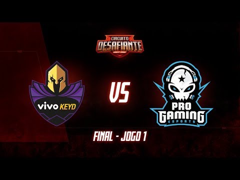 Circuito Desafiante 2019: 2ª Etapa - Grande Final | Vivo Keyd x ProGaming Esports (Jogo 1)