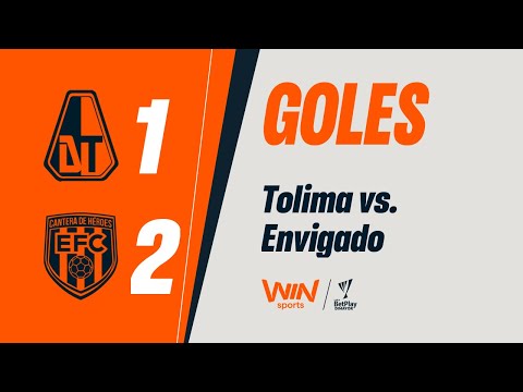 Tolima vs. Envigado (goals) | Liga BetPlay Dimayor 2025-2 | Matchday 15