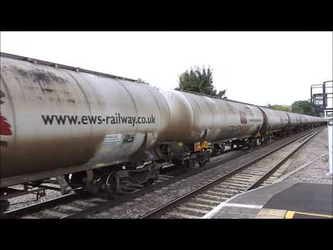 HD DB red 60017 passes Tamworth High Level working 6E41 Westerleigh-Lindsey OR 7/8/13