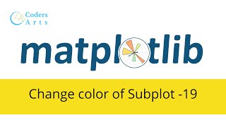 How To Change Color of Subplot - 19 | Matplotlib Tutorial