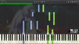 Angel beats OST - Unjust life [Piano tutorial + SHEETS] // Synthesia