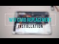 Macbook Air 2008 And 2009 A1237 And A1304 WiFi Card Replacement
