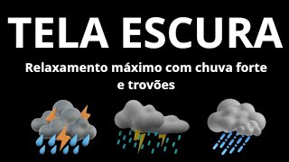 Uma noite de sono revigorante com chuva torrencial e trovões a ecoar num telhado de zinco