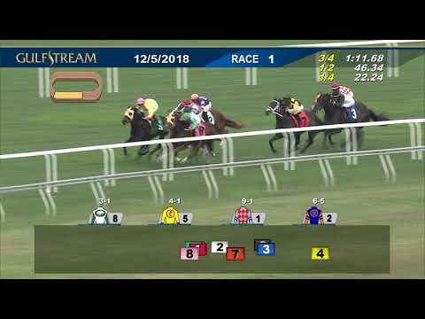 Gulfstream Park December 5, 2018 Race 1