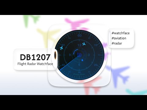 DB: Radar Flight Watch face