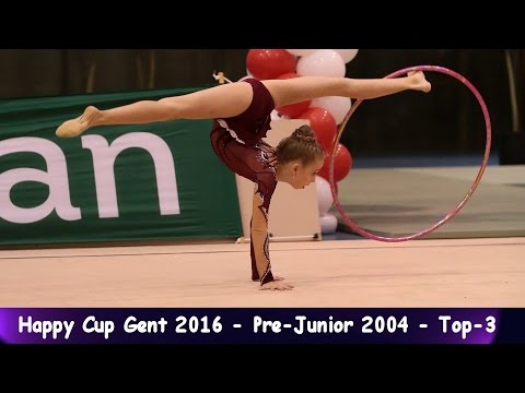 Happy Cup Gent 2016 - Pre-Junior 2004 Top-3