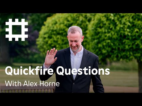 Quickfire Questions with Alex Horne