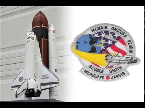 Space Shuttle Program and STS-51L Challenger Disaster Model Kit Tribute