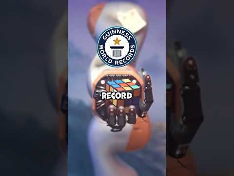 RUBIKS CUBE ROBOT WORLD RECORD! 0.305s vs HUMAN