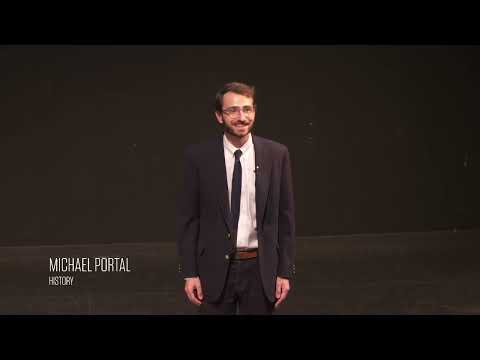 Michael Portal (History) in 2021-2022 3MT Final Competition