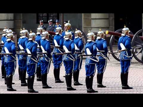 Stockholm Changing of the Guard 22-08-2010